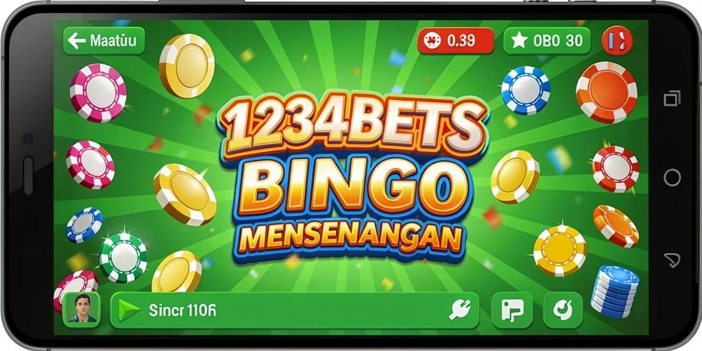 Screenshot gameplay 1234BETS yang menunjukkan keseruan bermain Bingo.