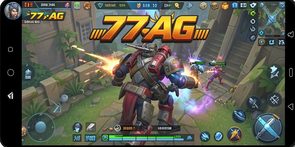 Screenshot gameplay <strong>77AG</strong> menampilkan pertempuran strategis yang mendebarkan.