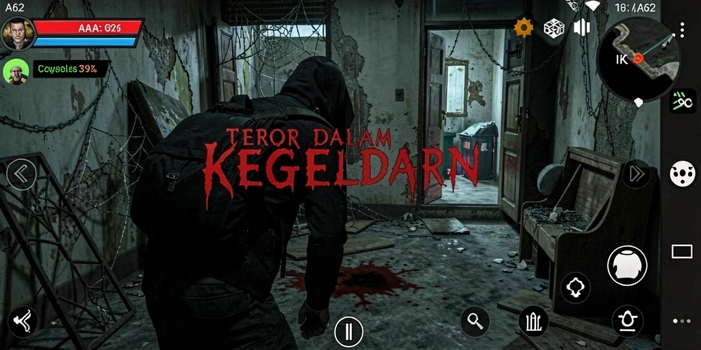 Tampilkan gameplay mencekam dari AA62 yang penuh ketegangan.
