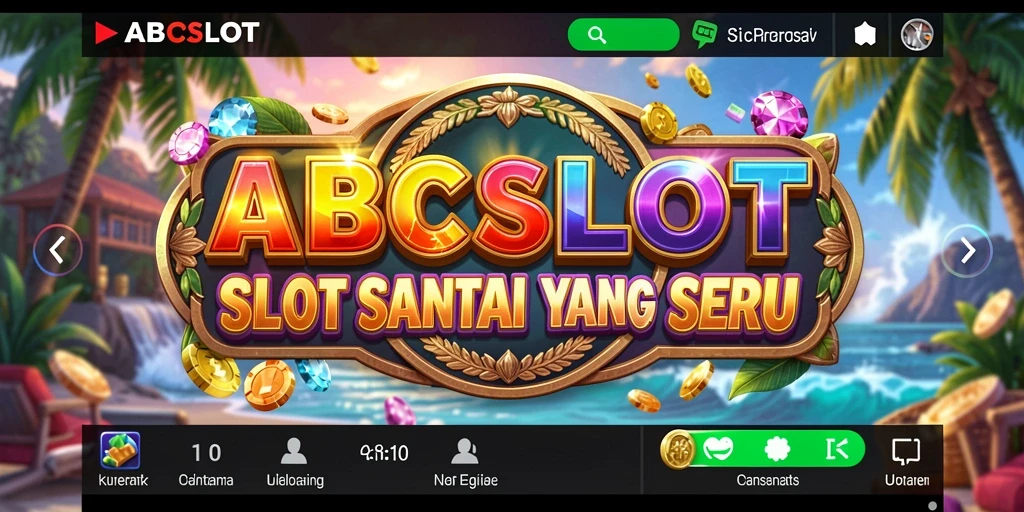 Tampilan gameplay ABCSLOT yang seru dan menghibur.