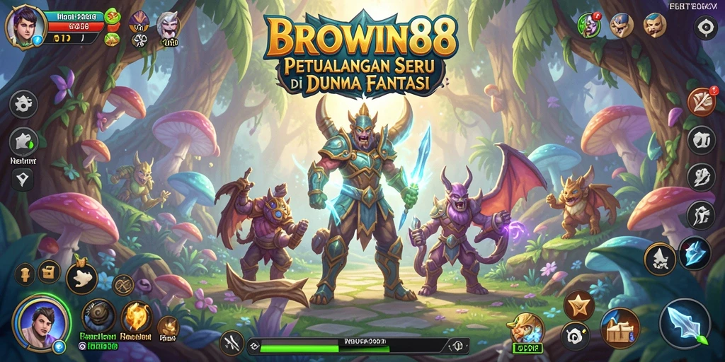 Screenshot utama BROWIN88 menunjukkan gameplay petualangan yang menakjubkan.