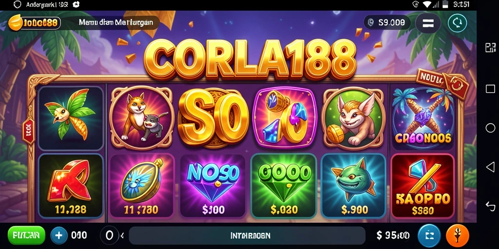 Gameplay Slot yang seru dan menegangkan di CORLA188.