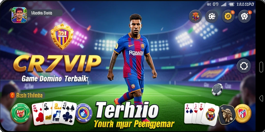Tampilan gameplay seru di CR7VIP dengan aksi domino yang mendebarkan.
