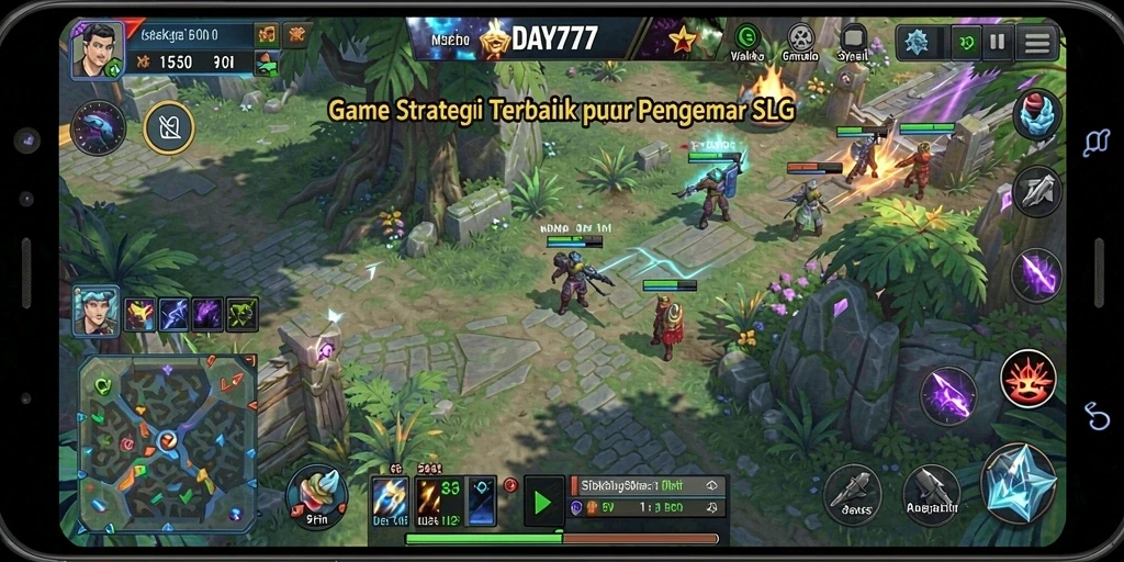 Tampilan gameplay seru di DAY777 dengan strategi yang mendebarkan.