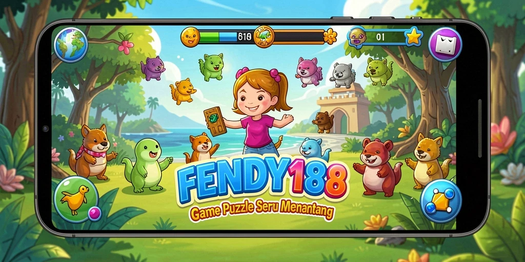 Tangkapan layar FENDY188 menunjukkan gameplay Puzzle yang menantang dan seru.