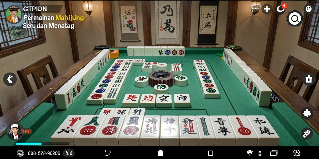 Gameplay menarik dari GTPIDN yang memikat para pecinta Mahjong.
