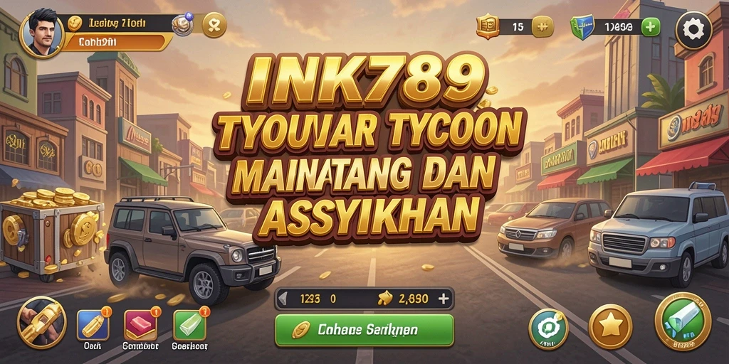 Tampilan gameplay menarik dari game Tycoon INK789.