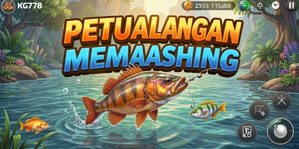 Menampilkan aksi memancing yang seru dan menantang dalam KG778.