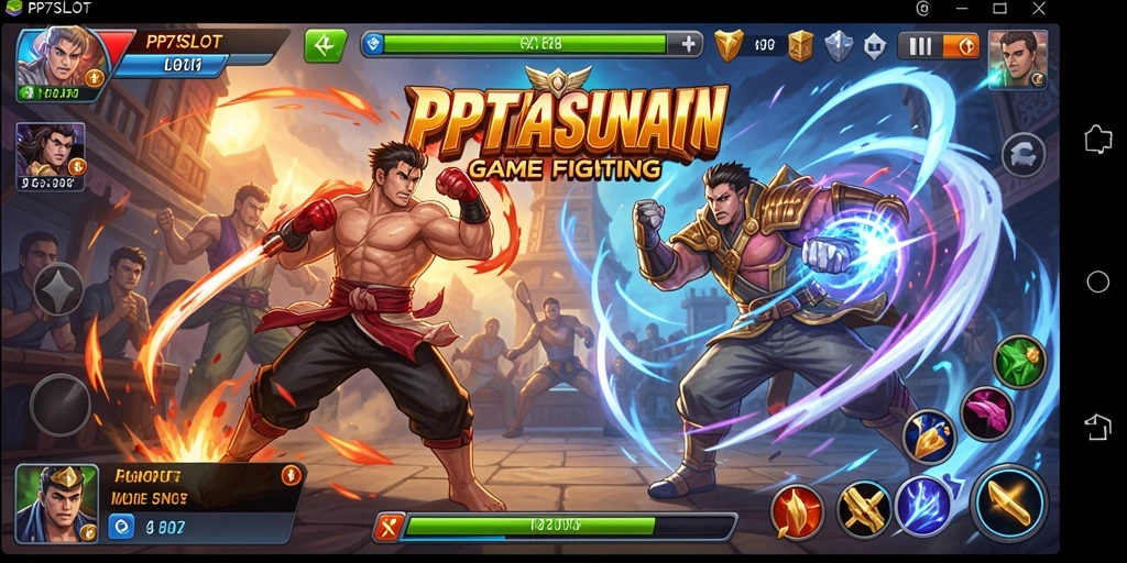 Gameplay seru dengan animasi pertarungan yang memukau di PP7SLOT.