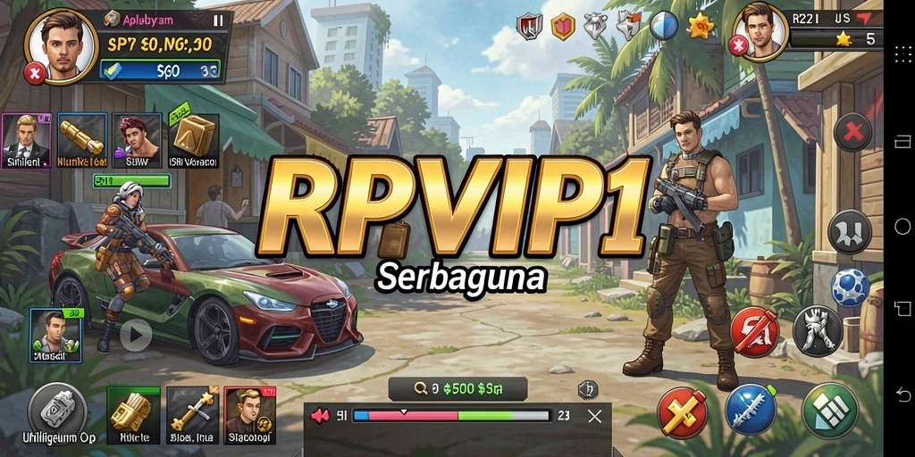 Screenshot dari RPVIP1 menampilkan antarmuka aplikasi Utility yang intuitif.