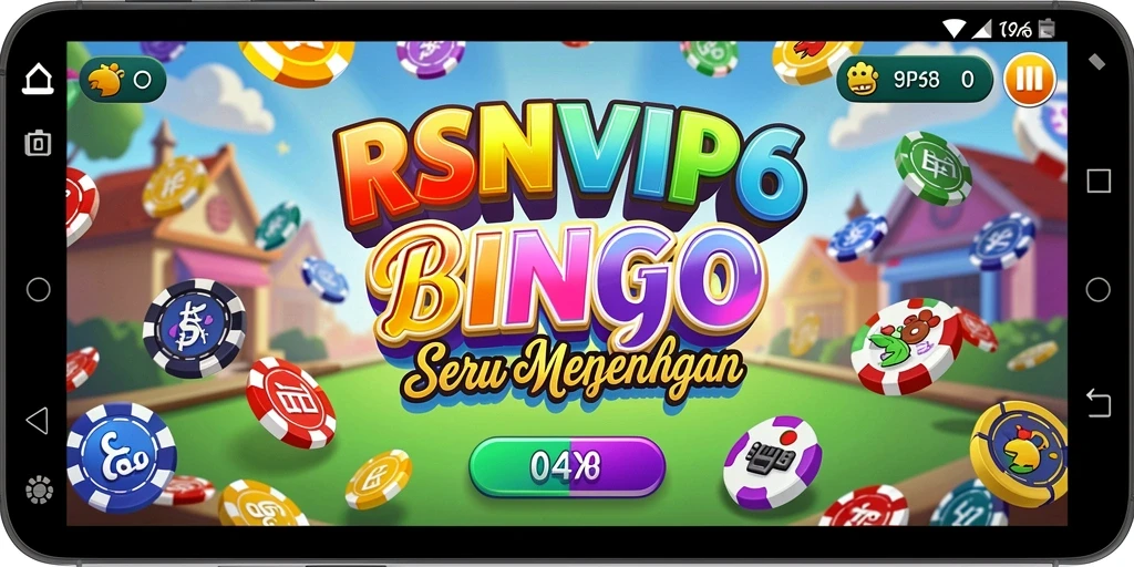 Tampilan menarik dari gameplay RSNVIP6 Bingo yang penuh warna.