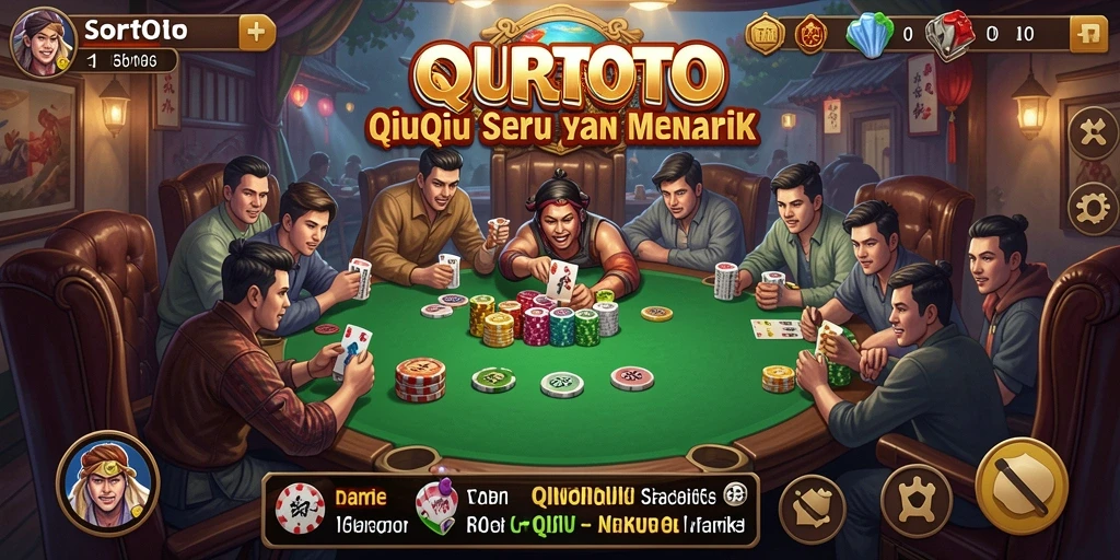 Tampilan gameplay SORTOTO yang menarik dan kompetitif.