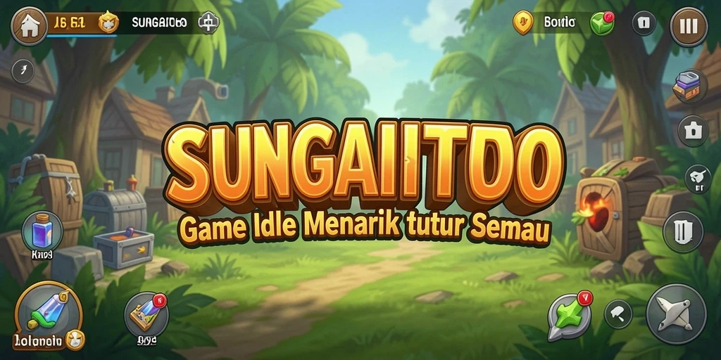 Tangkapan layar SUNGAITOTO menampilkan suasana gameplay Idle yang menarik.